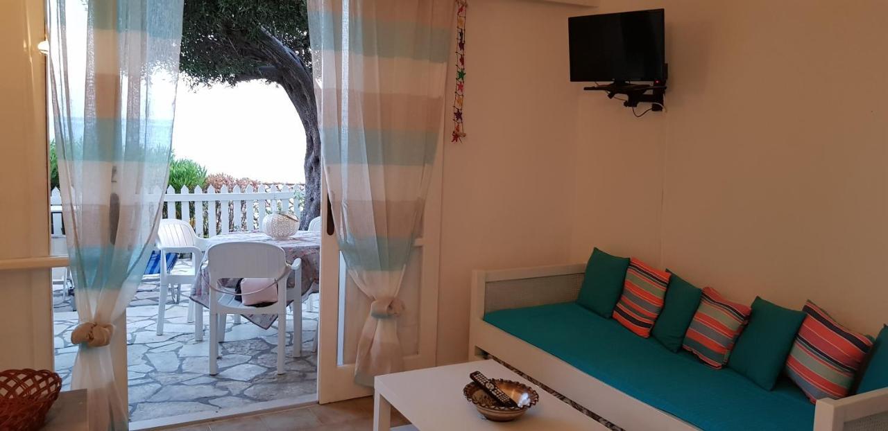 Corfu Glyfada Menigos Beach Apartments Ngoại thất bức ảnh