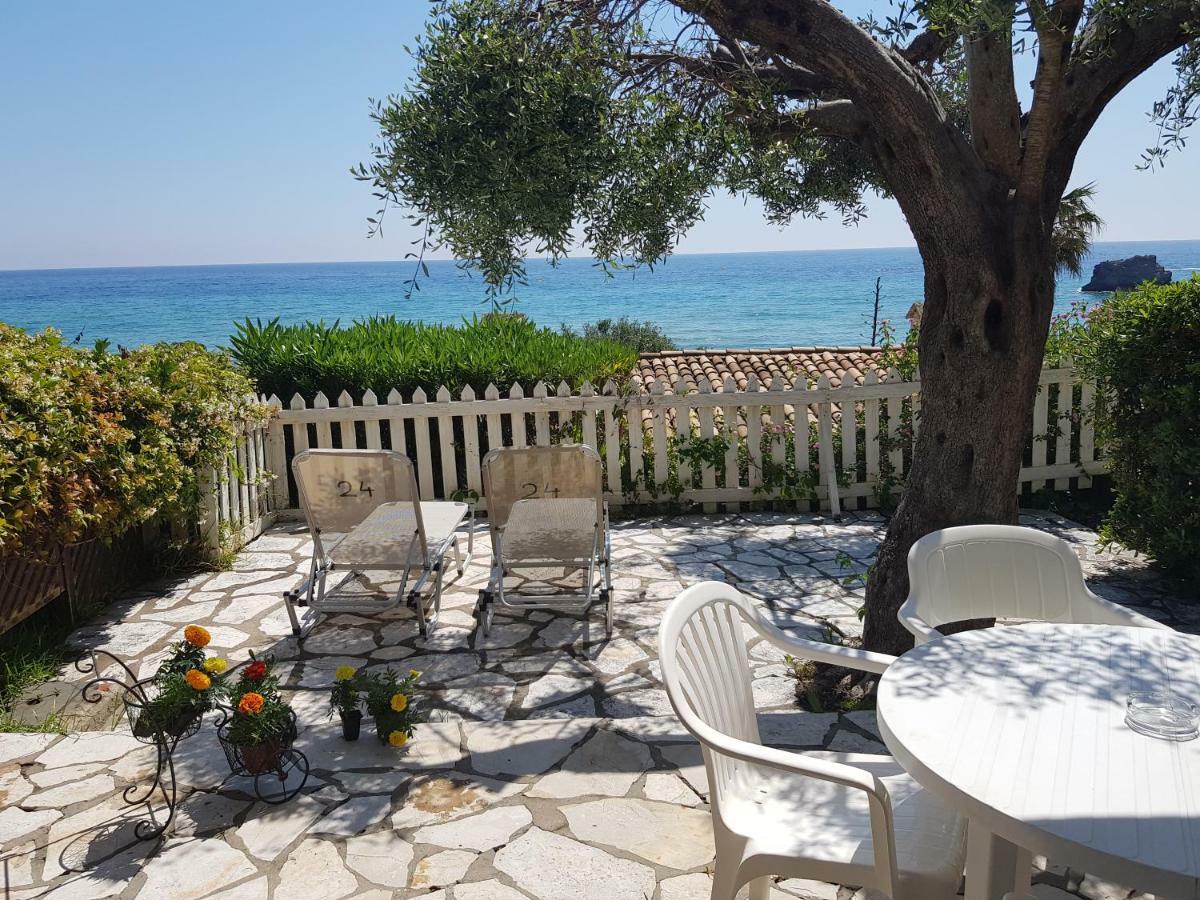 Corfu Glyfada Menigos Beach Apartments Ngoại thất bức ảnh